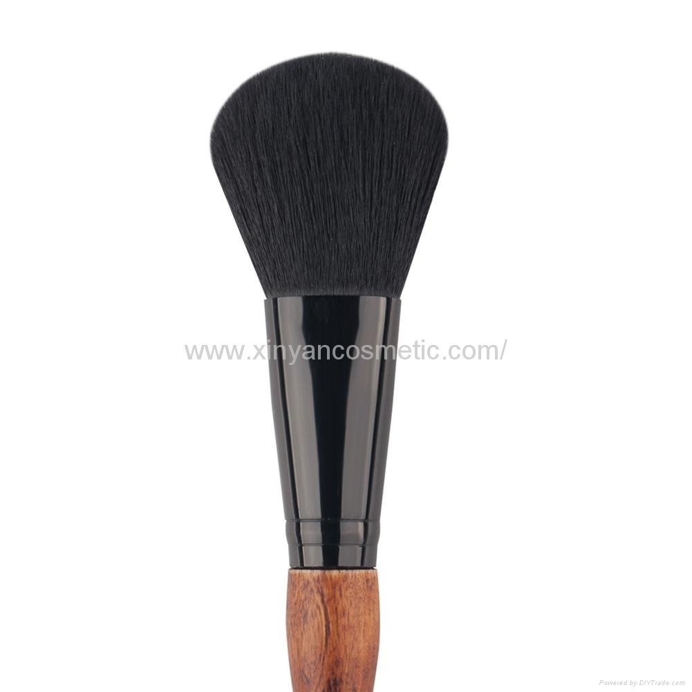Manufacturer supply Bamboo/Wooden handle High grade Foundation cosmetic Brush  5