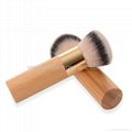 Manufacturer supply Bamboo handle clarisonic Foundation Brush makeup brush