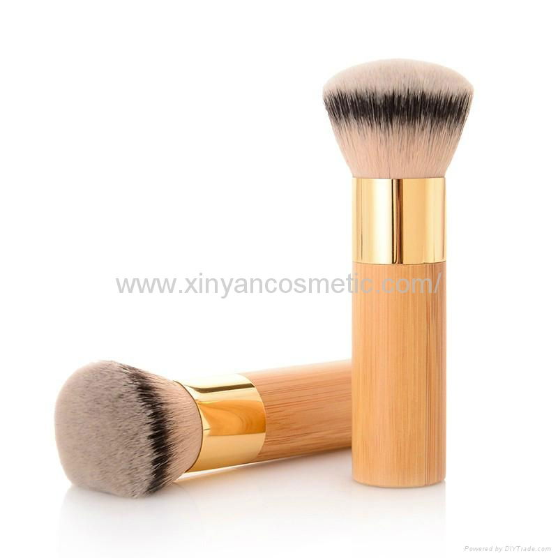 Manufacturer supply Bamboo handle clarisonic Foundation Brush makeup brush 5