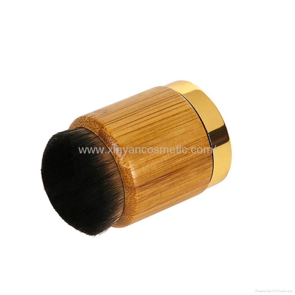 Manufacturer supply Bamboo handle clarisonic Foundation Brush makeup brush 3