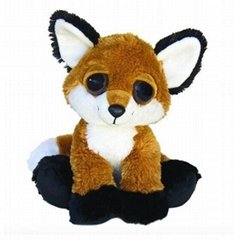 creative stuffed animal plush fox toy