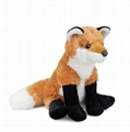 creative stuffed animal plush fox toy