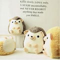 creative custom mascot stuffed animal hedgehog toy 3