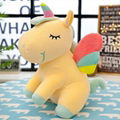 hot sale chinese factory stuffed plush unicorn pillow toy