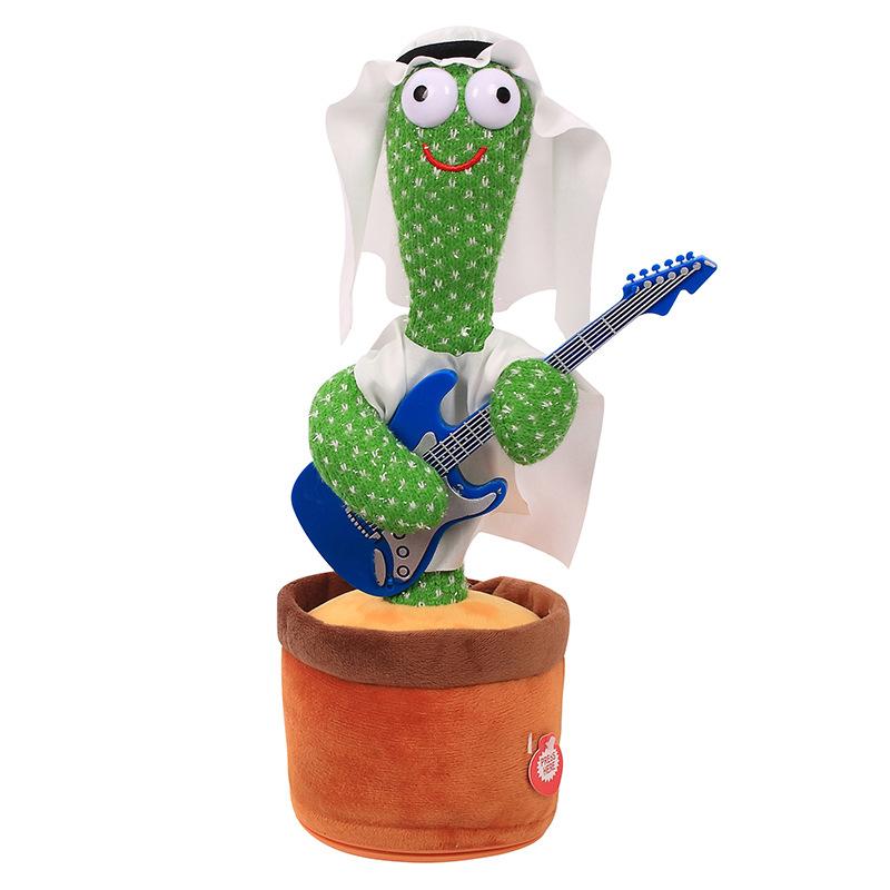 custom multi function dancing cactus toy 2