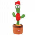 custom multi function dancing cactus toy