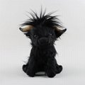 creative scotland stuffed plush cow toy for baby gift