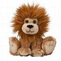 customize plush stuffed animal lion toy 5