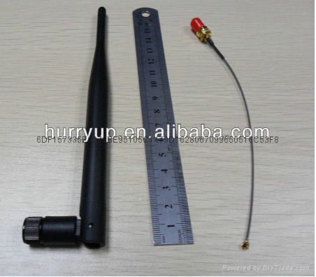 5dBi gain 2.4G wifi antenna omni router antenna