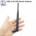 5dBi gain 2.4G wifi antenna omni router antenna 3