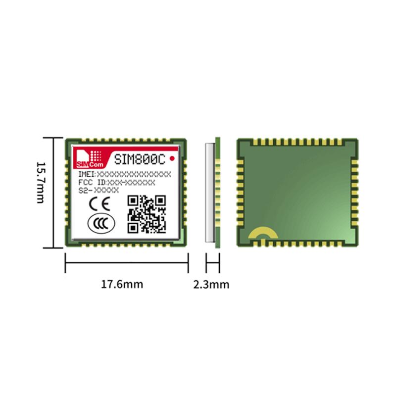 SIM800C GSM GPRS Module SIM800C, 2G Communication Module LCC