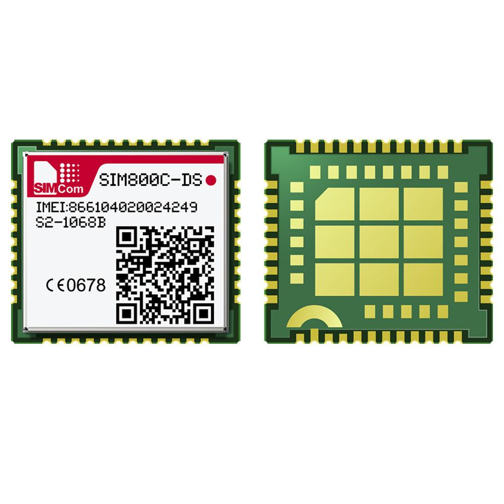 SIMCOM SIM800C-DS 2G GSM GPRS 模块, LCC+LGA封装 