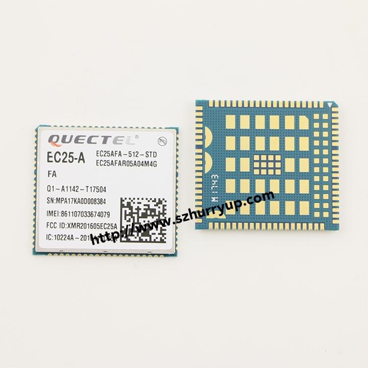 Quectel移远EC25-A EC25AFA-512-STD LTE 4G模块，LCC+LGA封装 2