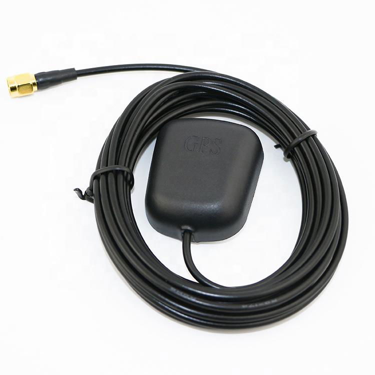 Car GPS Antenna with SMA or Fakra Connector, 3 Meters RG174 Cable 4