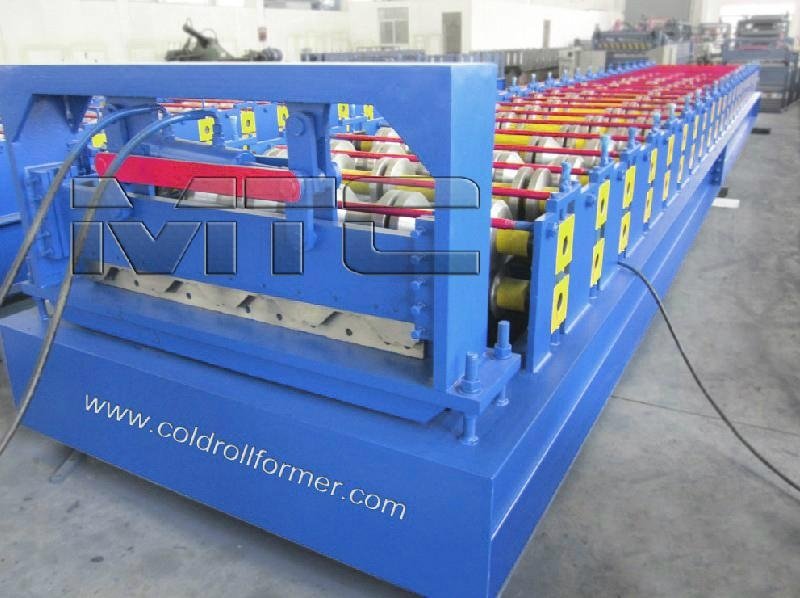 Roof Cladding Sheet Roll Forming Machine Shanghai China 2