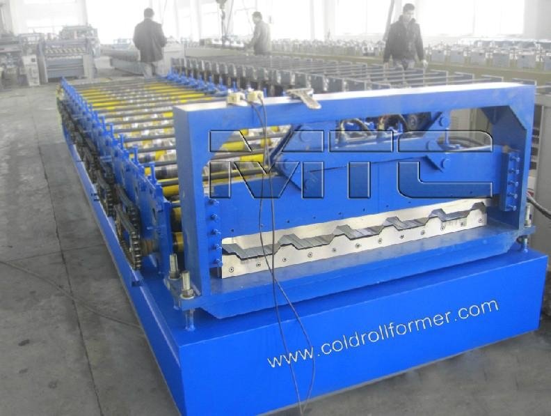 Roof Cladding Sheet Roll Forming Machine Shanghai China 3