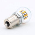 1156 LED Bulb w/ Stock Cover - 36 LED Tower - BA15S Turn Signal