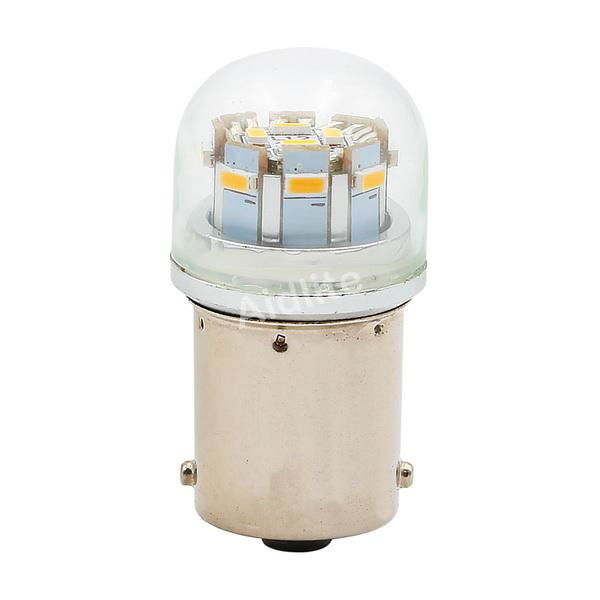 67 LED Bulb w/ Stock Cover -12 LED Tower - BA15S Indicator