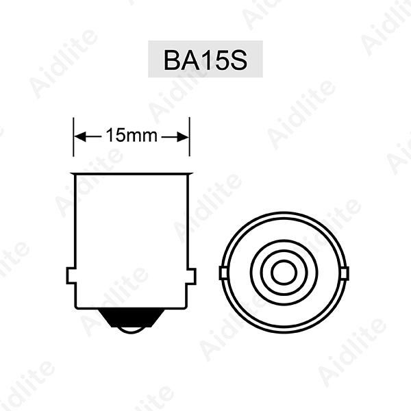 67 LED Bulb w/ Stock Cover -12 LED Tower - BA15S Indicator 4