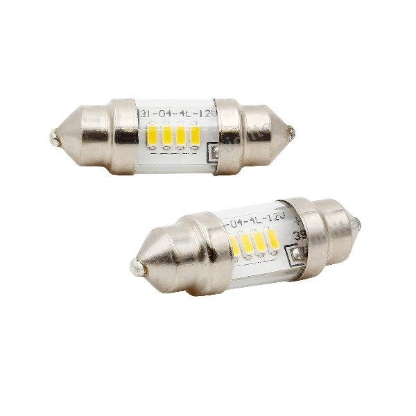 31mm Festoon LED Bulb  Stock Cover -4 SMD LED - Indicator 3