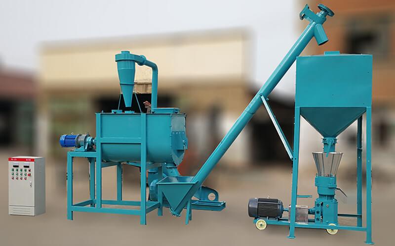 chicken feed making  Plant