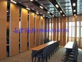 Folding movable screen partition