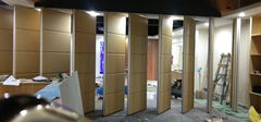 Movable folding screen of 100 type hotel