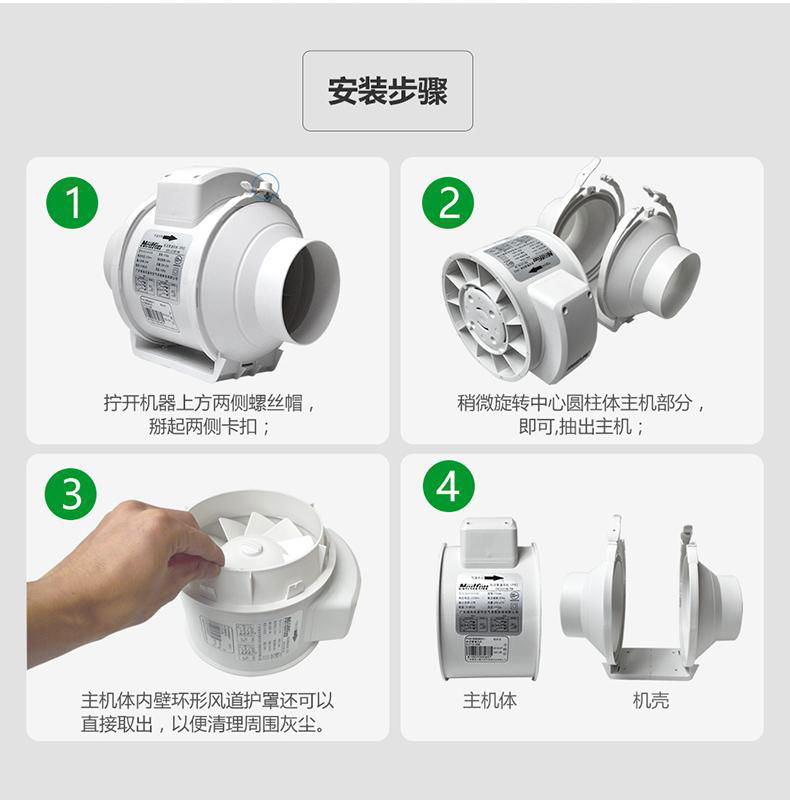 綠島風斜流風機 3