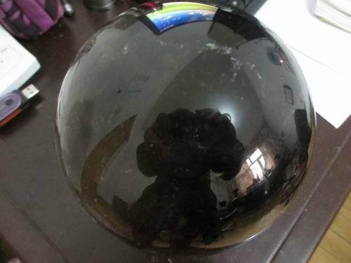 natural smokey quartz crystal sphere 2