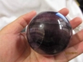 natural fluorite sphere fluorite