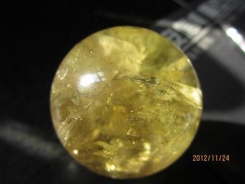 天然黄水晶球- NO12011 - 天然水晶(中国江苏省生产商) - 水晶首饰 