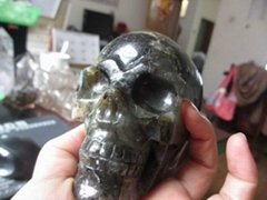 gemstone crystal skulls