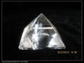 crystal stone pyramids