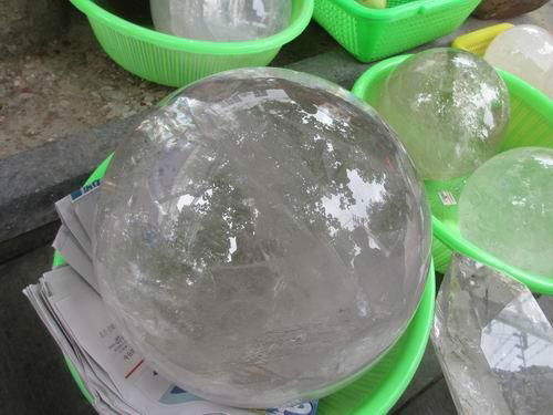 Natural clear crystal sphere clear crystal balls 3