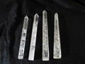 natural crystal points clear crystal point 3