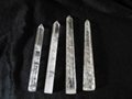 natural crystal points clear crystal point