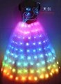 LED發光裙，LED發光禮服，發光新娘裝 5