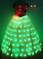 LED发光裙，LED发光礼服，发光新娘装 6
