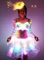 Programmable LED Belly dance costume 1