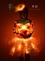 Programmable LED Belly dance costume 2