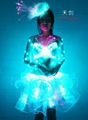 Programmable LED Belly dance costume 4