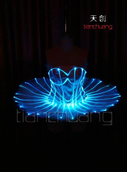 Programmable LED Light Ballet Dancewear 3