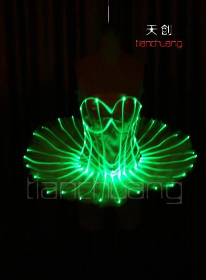 Programmable LED Light Ballet Dancewear 5