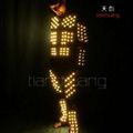 LED发光舞台服装/LED舞台表演服/LED发光跳舞服 3