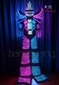  Full Color Stilt Walkers' LED Robot Costumes 3