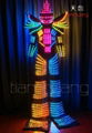 Full Color Stilt Walkers' LED Robot Costumes 2