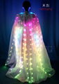 Wireless DMX512 LED Butterfly Wings Dresses 2