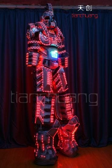 Programmable Stilt Costume Stage, Robot Suit LED 2