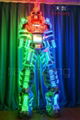 TC-0139 LED高跷机器人表演服饰， LED发光机器人服装