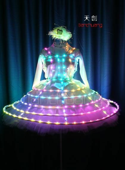 Programmalbe LED lights tutu skirt, LED tutu